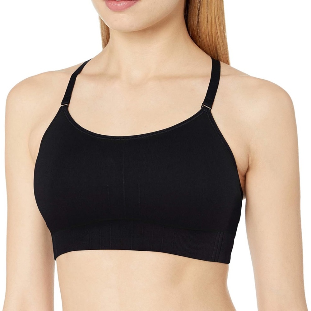 Champion C9 Black Athletic Sports Bra - Size L